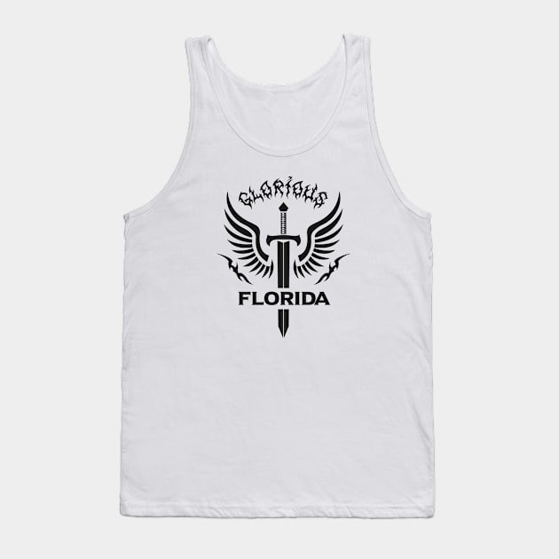 Glorious Florida Tank Top by VecTikSam